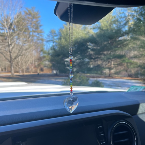 Crystal Heart Sun-catcher - Picture 3 of 12